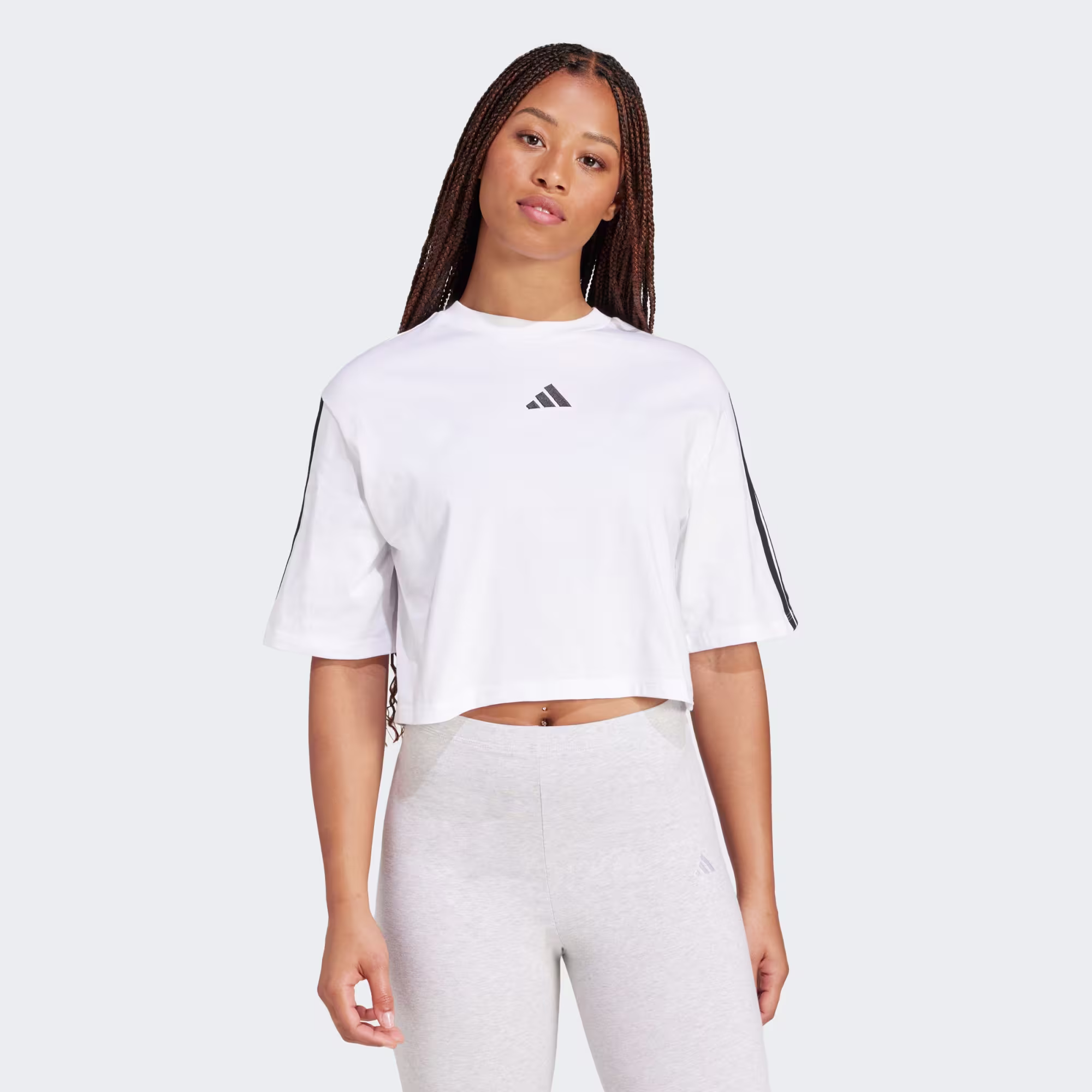 ADIDAS WOMAN T-SHIRT WHITE
