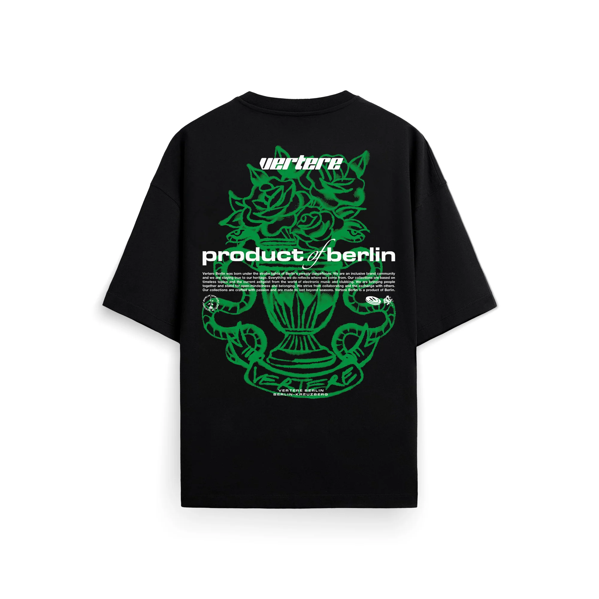 OVERLAY T-SHIRT - BLACK