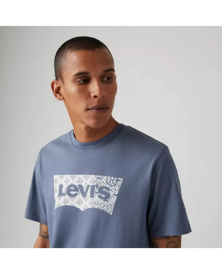 LEVIS T-SHIRT GRAPHIC BLUE
