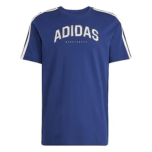 ADIDAS T-SHIRT BLUE/WHITE