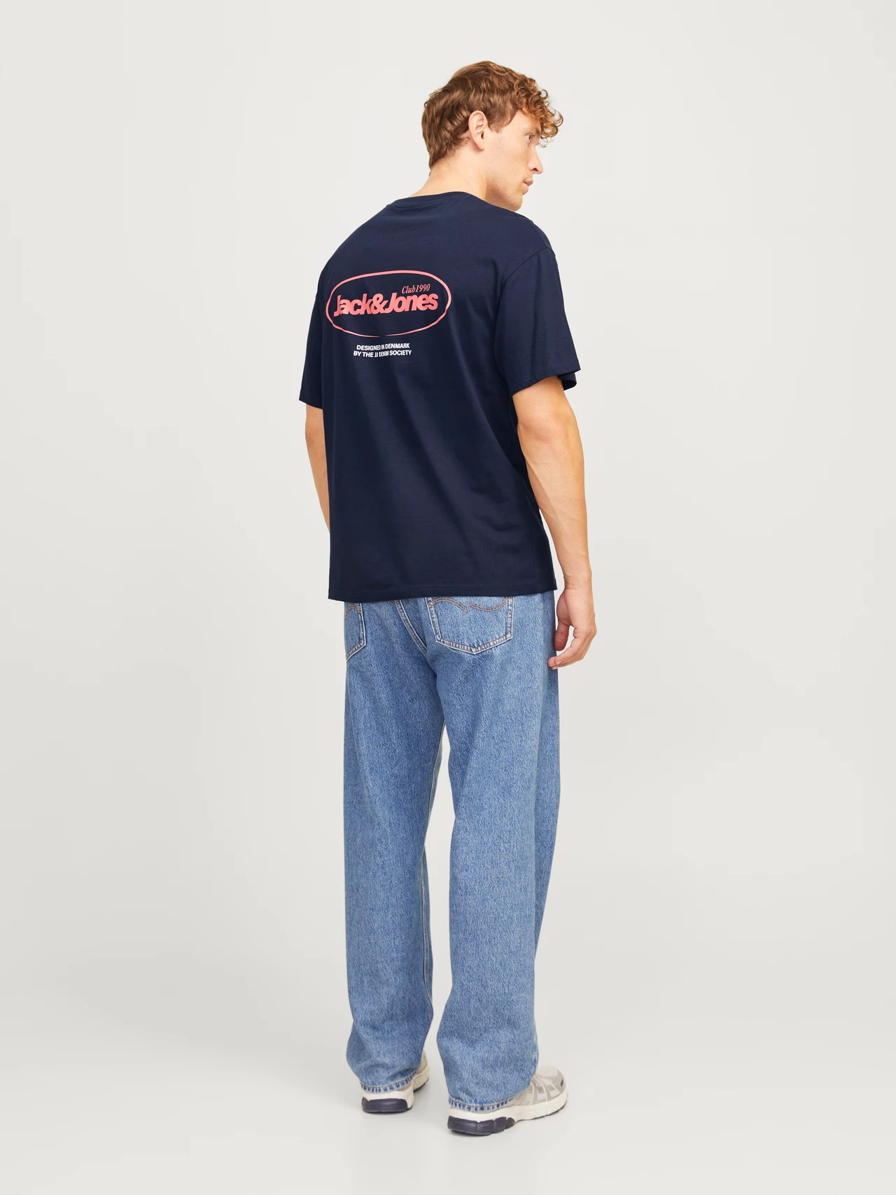 JACK & JONES T-SHIRT BLUE